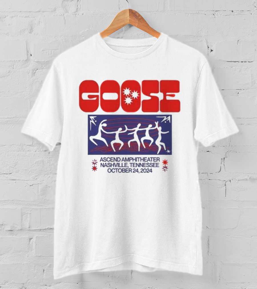 Goose Concert Ascend Amphitheater Nashville Tennessee October 24 T-Shirt