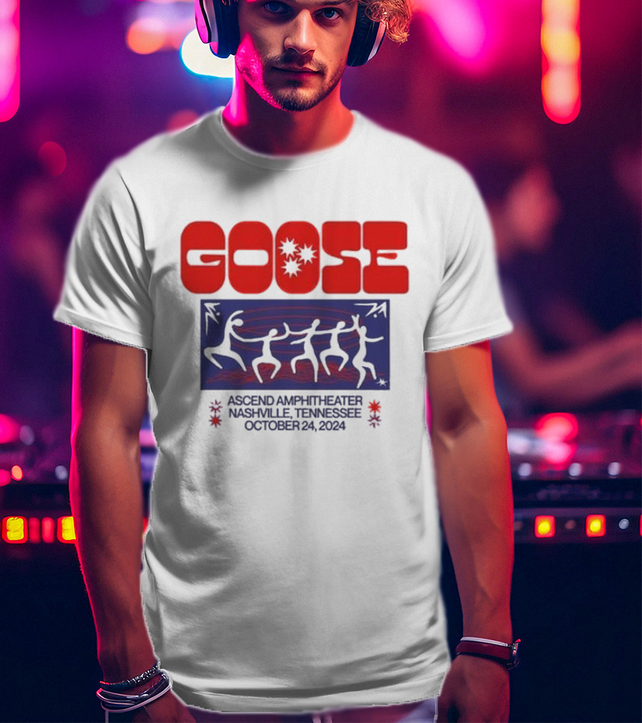 Goose Concert Ascend Amphitheater Nashville Tennessee October 24 T-Shirt
