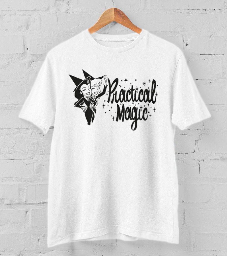 Practical Magic Bewitching Characters And Shimmering Stars T-Shirt