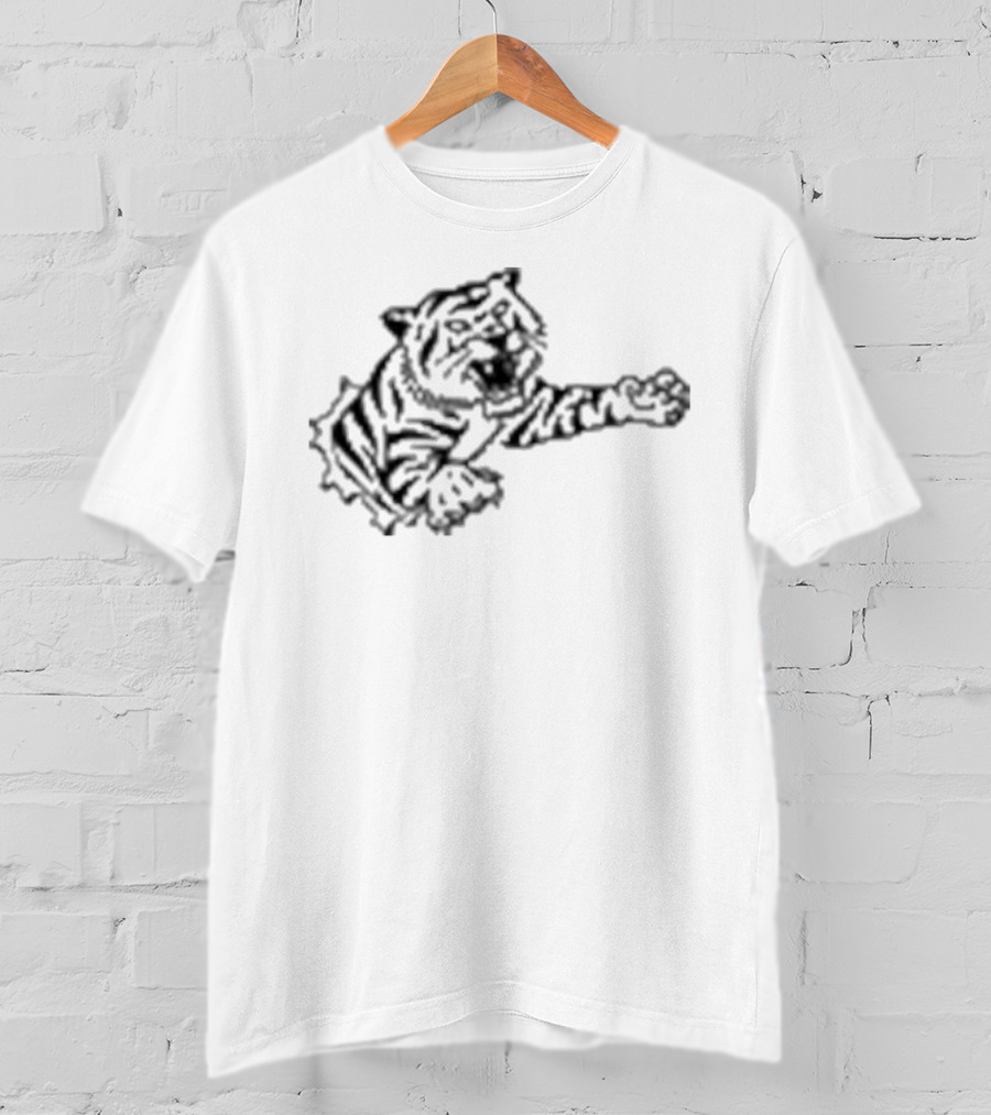 The Dark Side Of Nature Ferocious Tiger Burst Pop T-Shirt