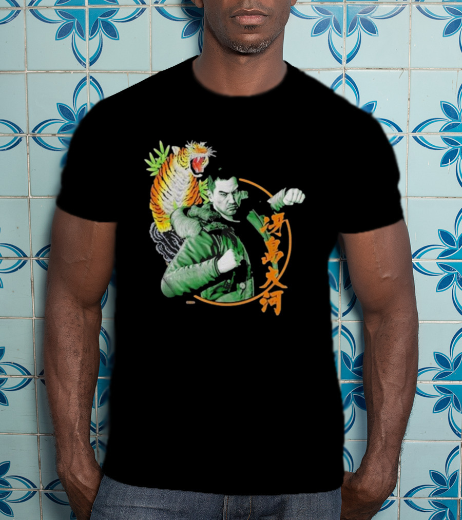 Like A Dragon Yakuza Taiga Saejima Tiger T-Shirt