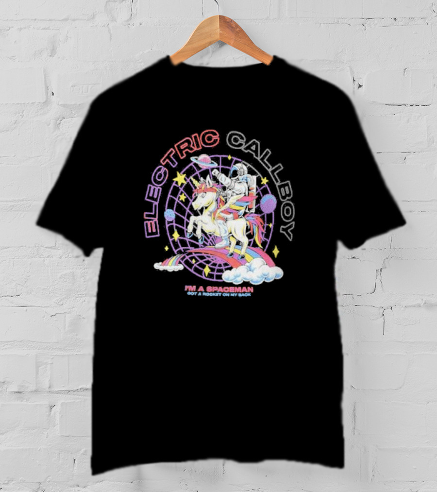 Electric Callboy I'm A Spaceman Got A Rocket On My Back T-Shirt