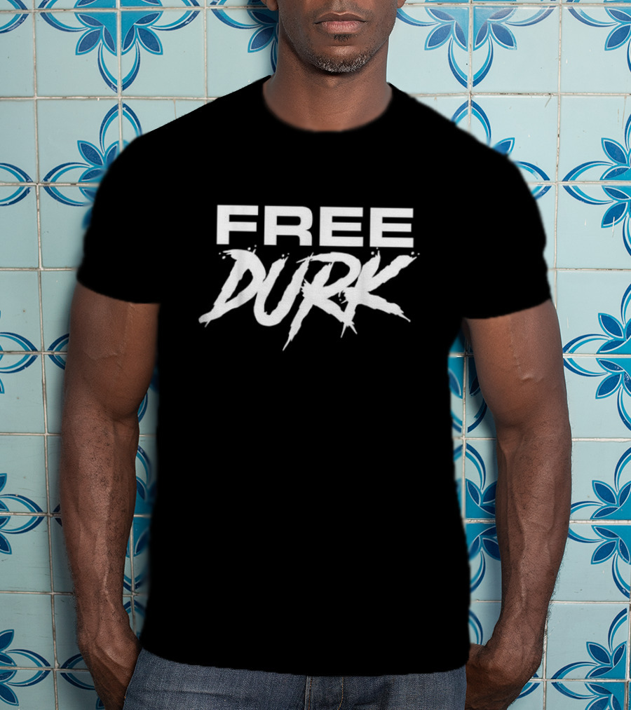 Free Durk Free Durkio Movement Text T-Shirt