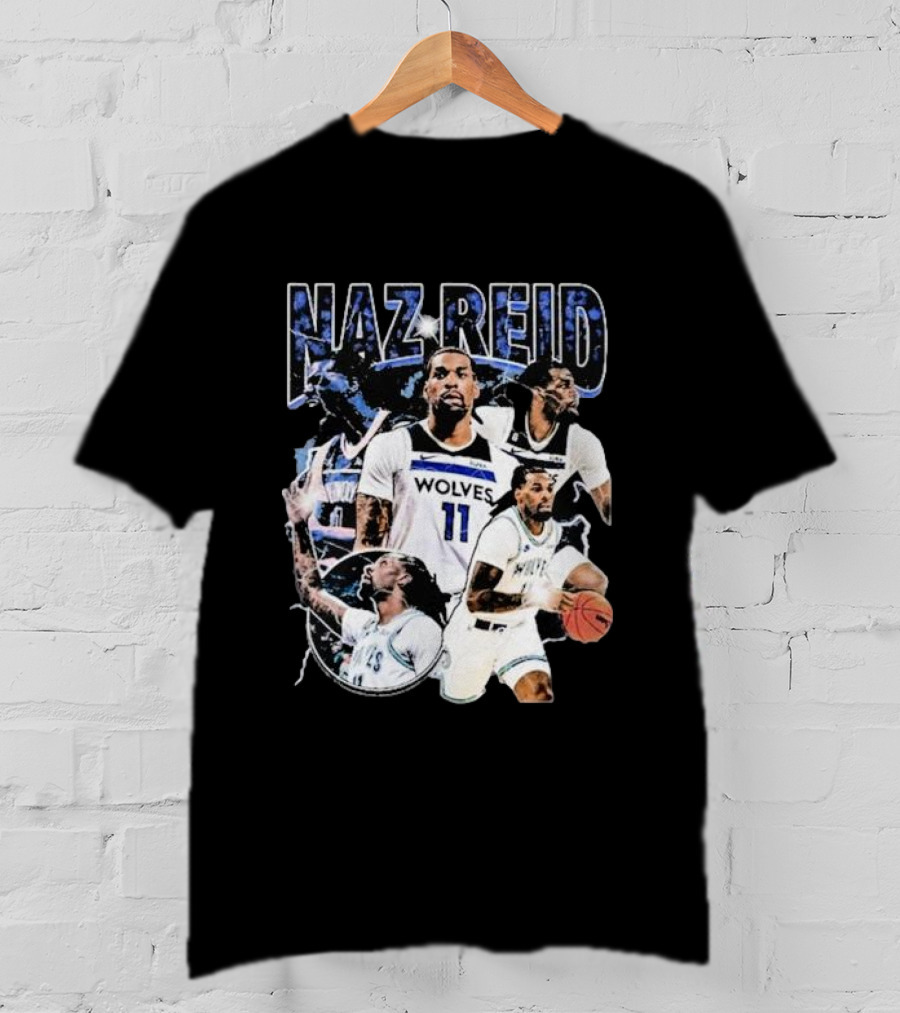 Naz Reid Wolves Basketball 11 T-Shirt