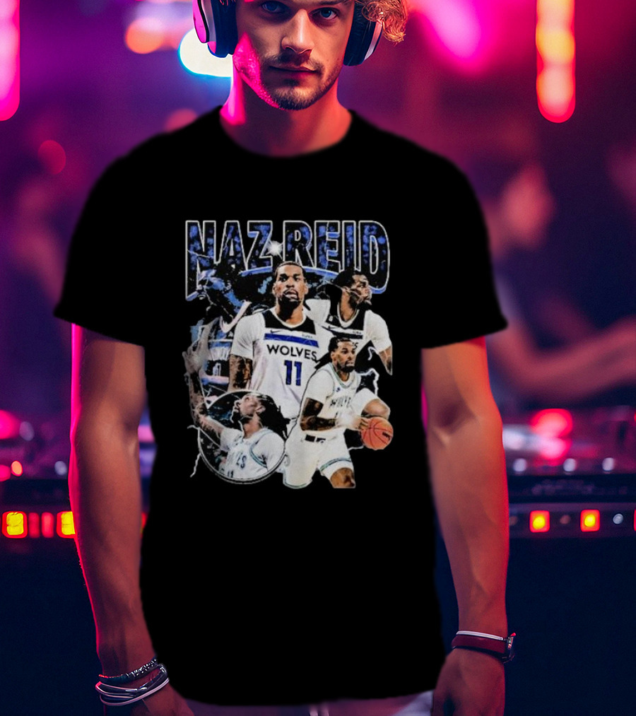 Naz Reid Wolves Basketball 11 T-Shirt