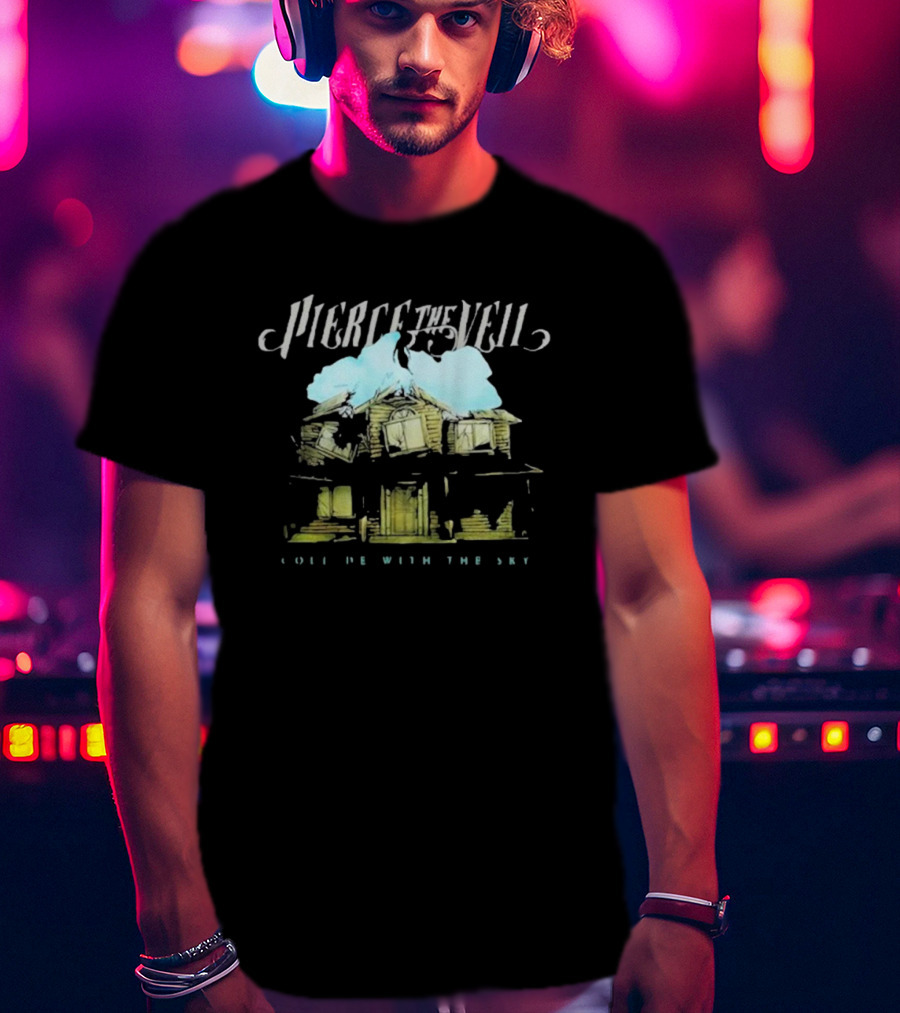 Pierce The Veil Collide With The Sky Haunted House T-Shirt