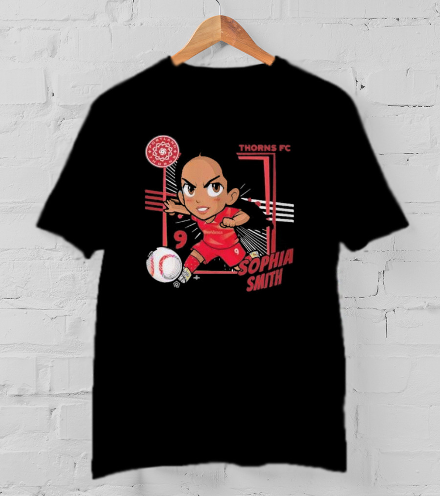 Sophia Smith #9 Portland Thorns FC Chibi Stadium Essentials T-Shirt