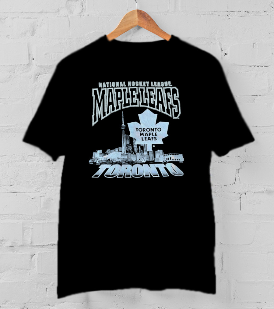 National Hockey League Toronto Maple Leafs Skyline Toronto T-Shirt