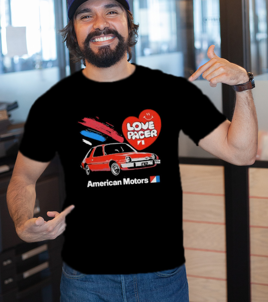 Love Pacer 75 American Motors Retro Style Car T-Shirt