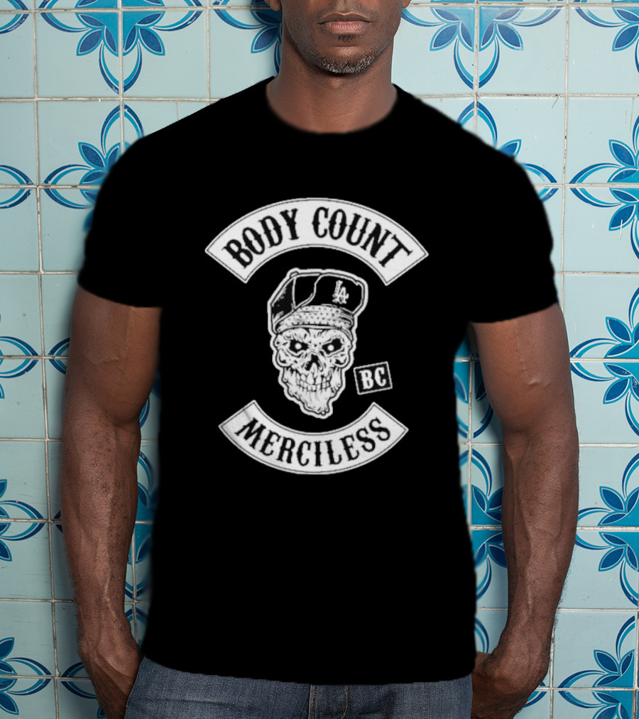Body Count Merciless BC Skull LA Cap T-Shirt