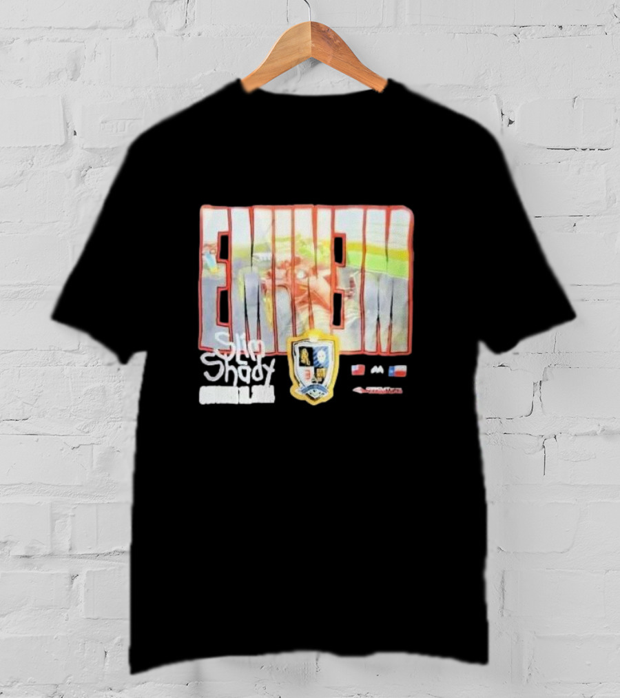 EMINEM Slim Shady Circuit Of The Americas F1 Racing Shield T-Shirt