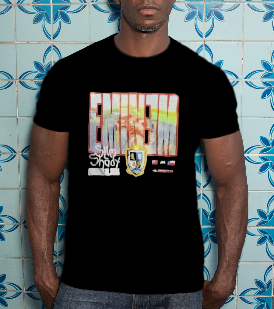 EMINEM Slim Shady Circuit Of The Americas F1 Racing Shield T-Shirt