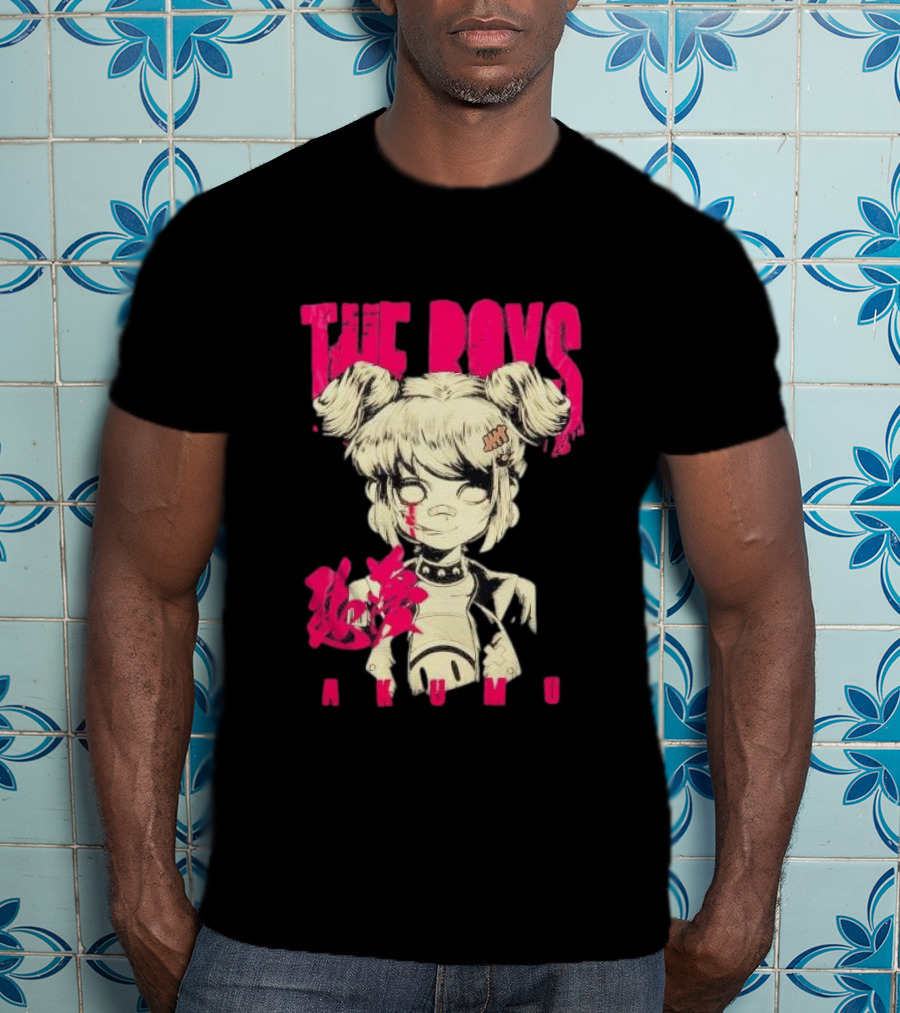 The Boys Akumu Glow In The Dark Em-J Manga Style Girl T-Shirt