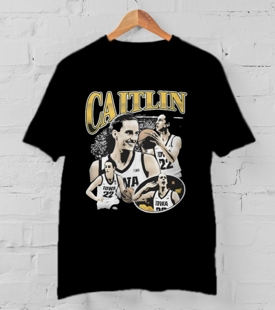 Caitlin Clark Iowa Hawkeyes Basketball Player 22 T-Shirt