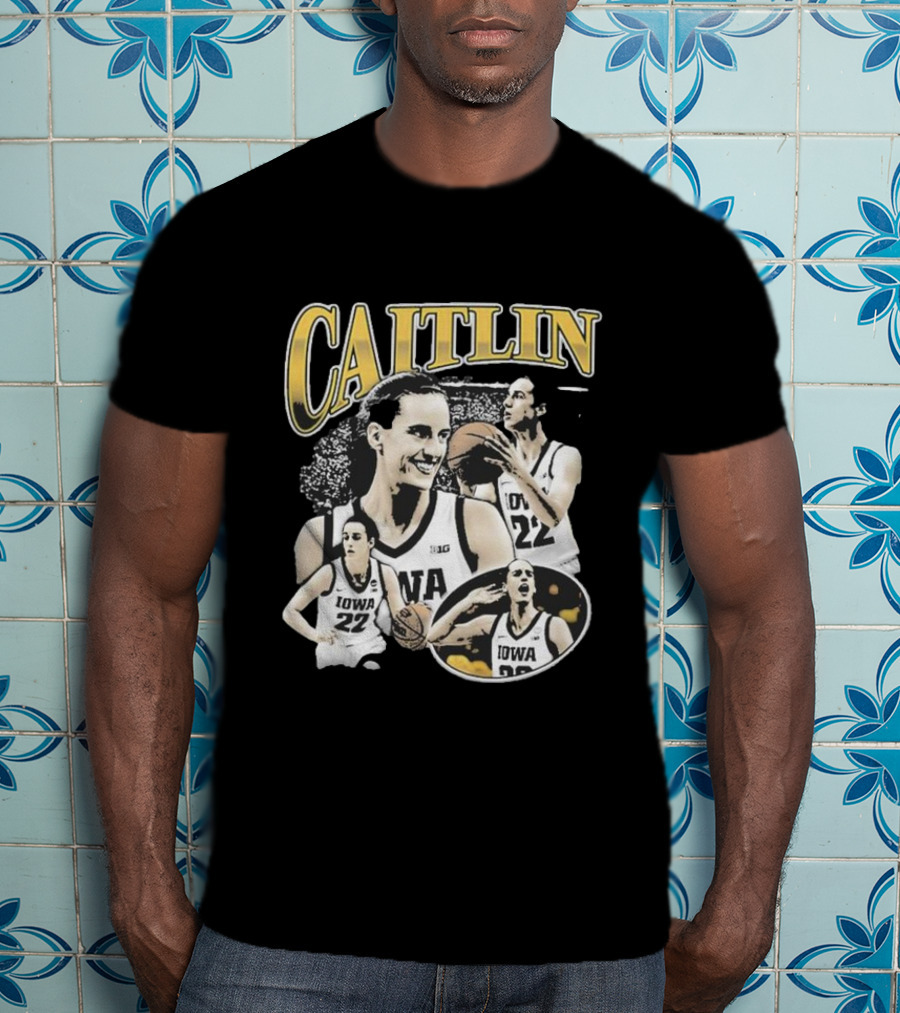 Caitlin Clark Iowa Hawkeyes Basketball Player 22 T-Shirt