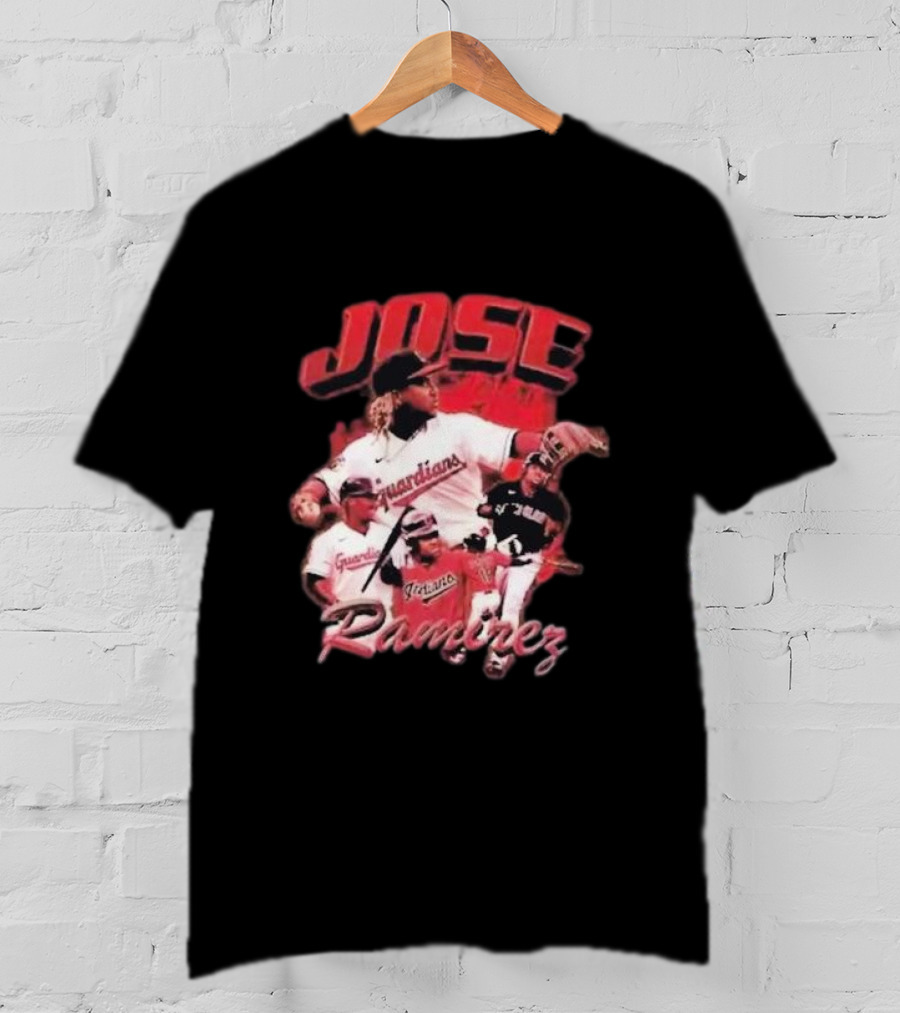 Jose Ramirez Guardians Indians Cleveland T-Shirt