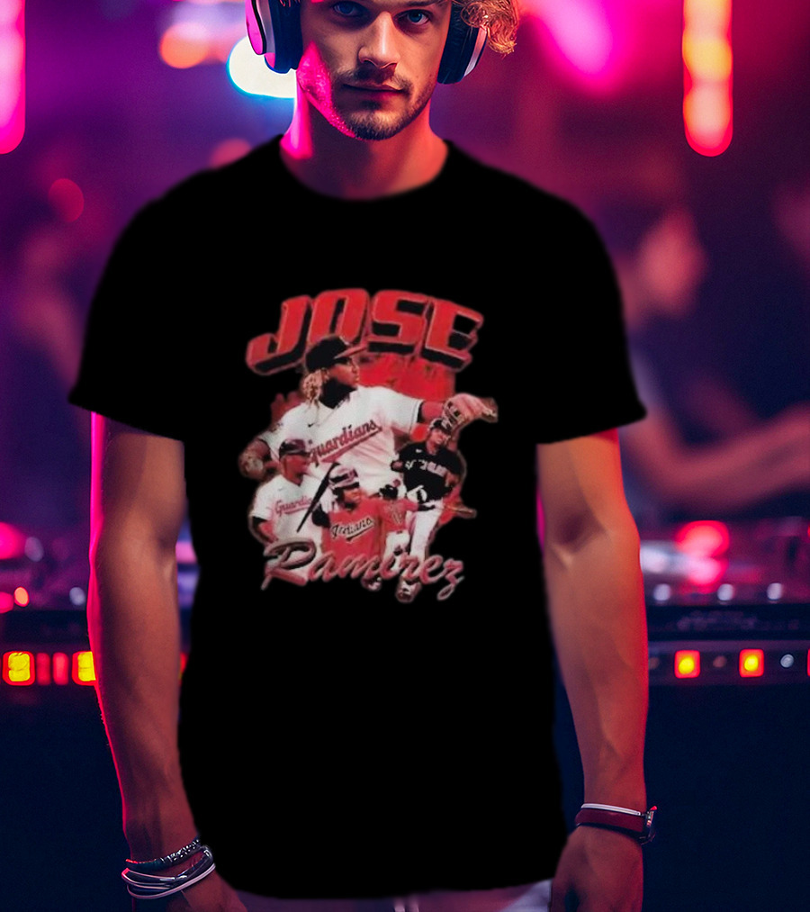 Jose Ramirez Guardians Indians Cleveland T-Shirt