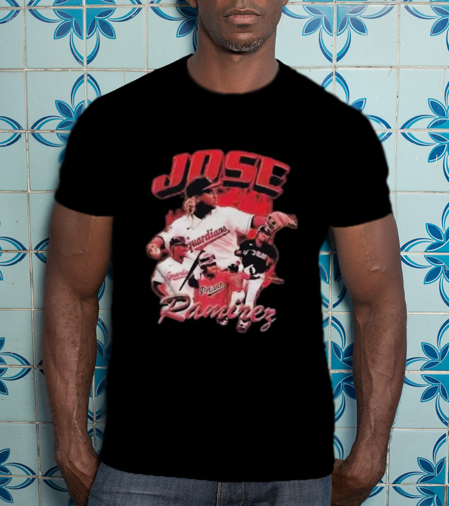 Jose Ramirez Guardians Indians Cleveland T-Shirt