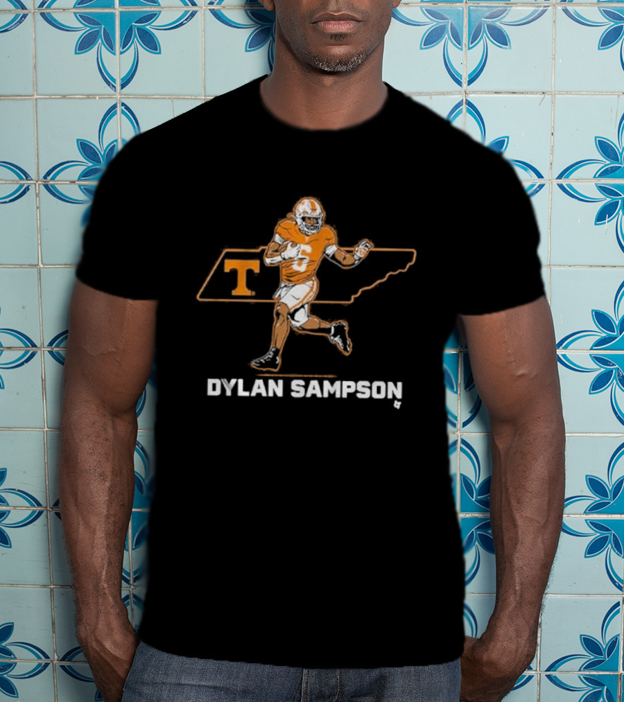 Dylan Sampson Tennessee Football State Star T-Shirt
