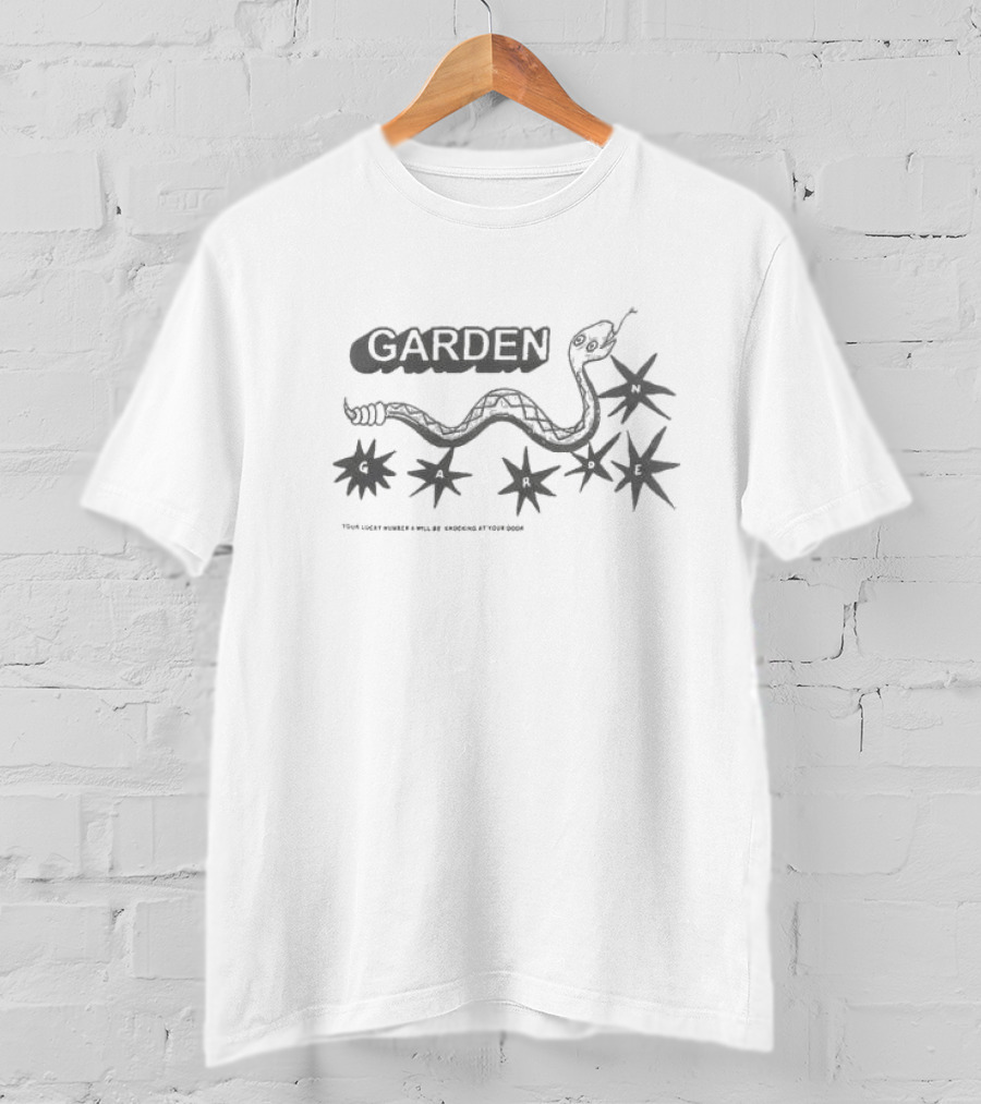 Garden Lucky Number Snake Stars Will Be Knocking At Your Door T-Shirt