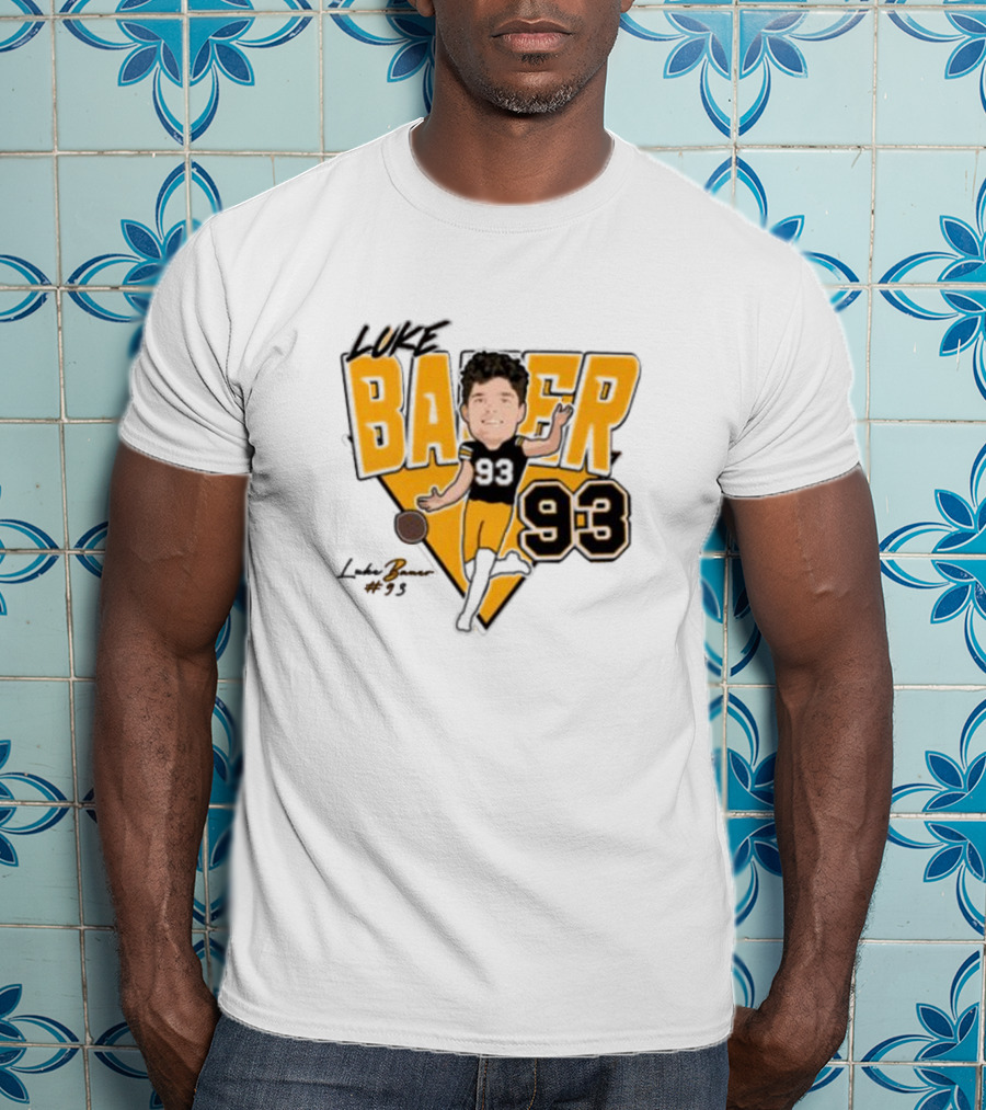 Luke Bauer 93 Missouri Punter T-Shirt