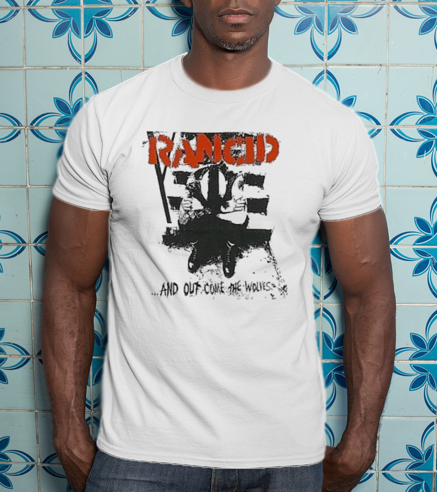 Rancid And Out Come The Wolves Punk Album Cover T-Shirt