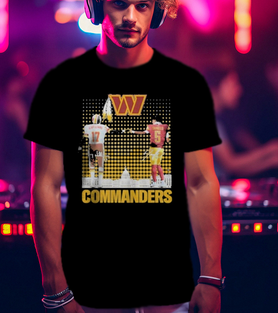 Williams Daniels Commanders Washington Football Legacy T-Shirt