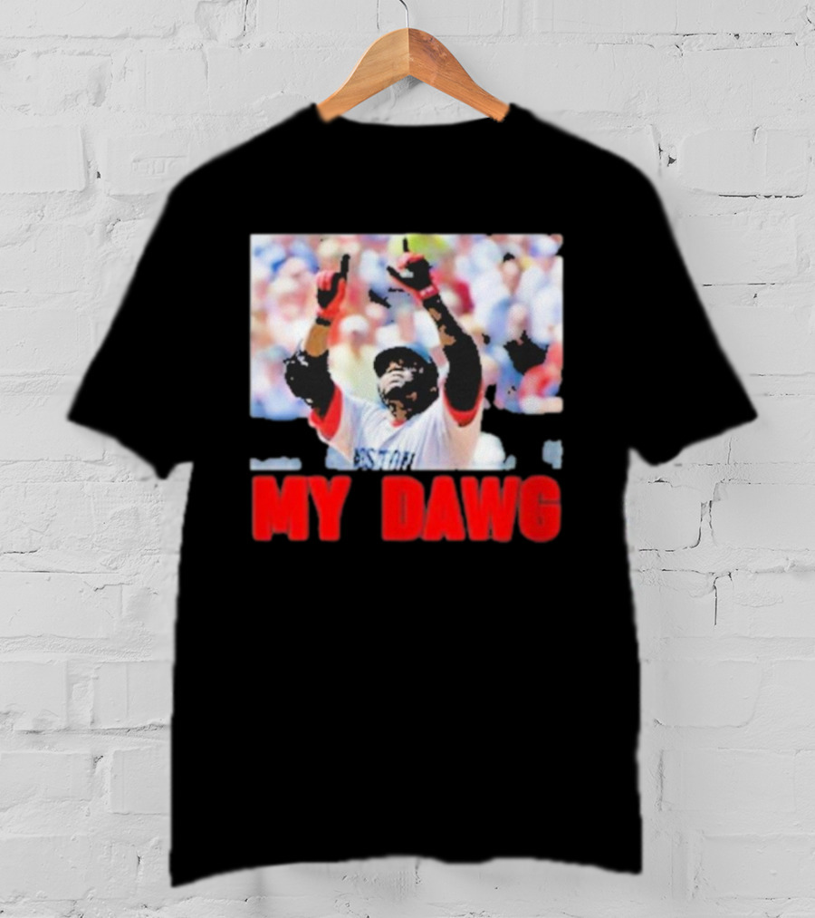 Big Papi My Dawg Boston Sports Baseball My Dawg T-Shirt