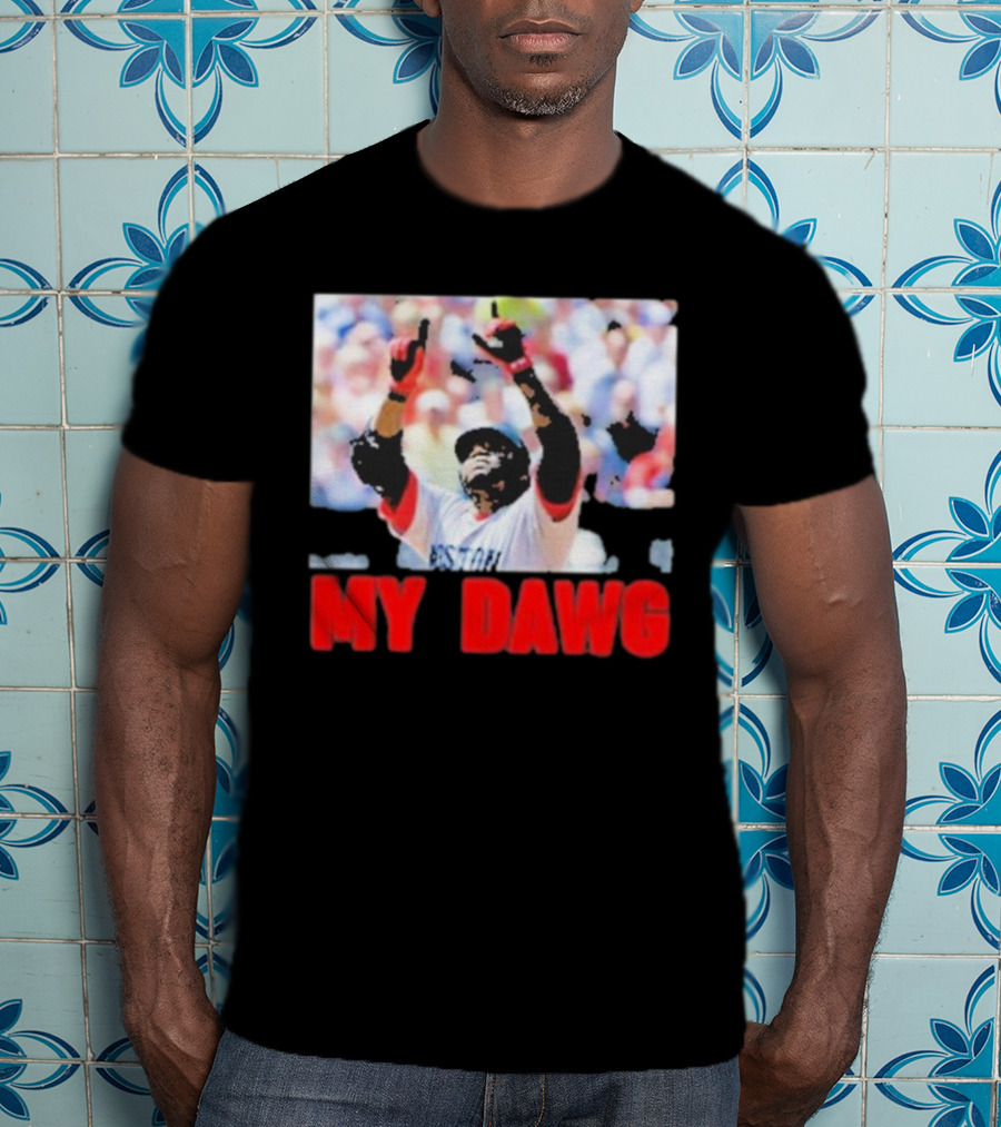 Big Papi My Dawg Boston Sports Baseball My Dawg T-Shirt