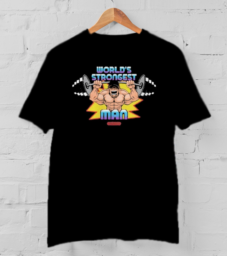 World's Strongest Man Muscle Man Eddie Hall T-Shirt