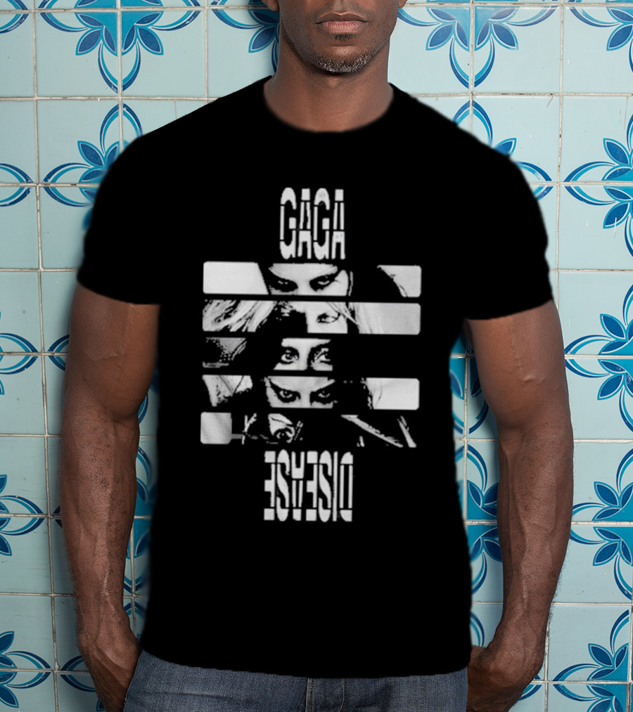 Gaga Disease Monochrome Eyes T-Shirt