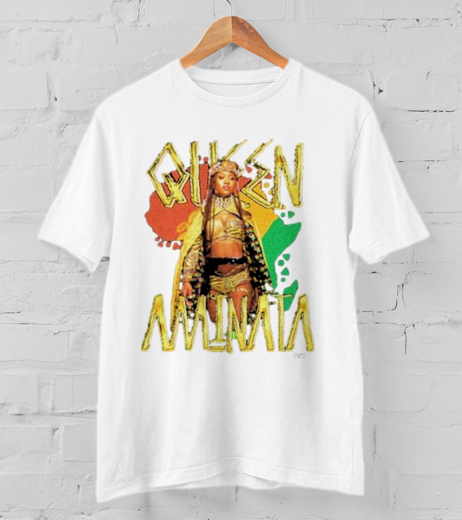 Queen Aminata Royalty Regal Style Fashion Afrocentric Vibes T-Shirt