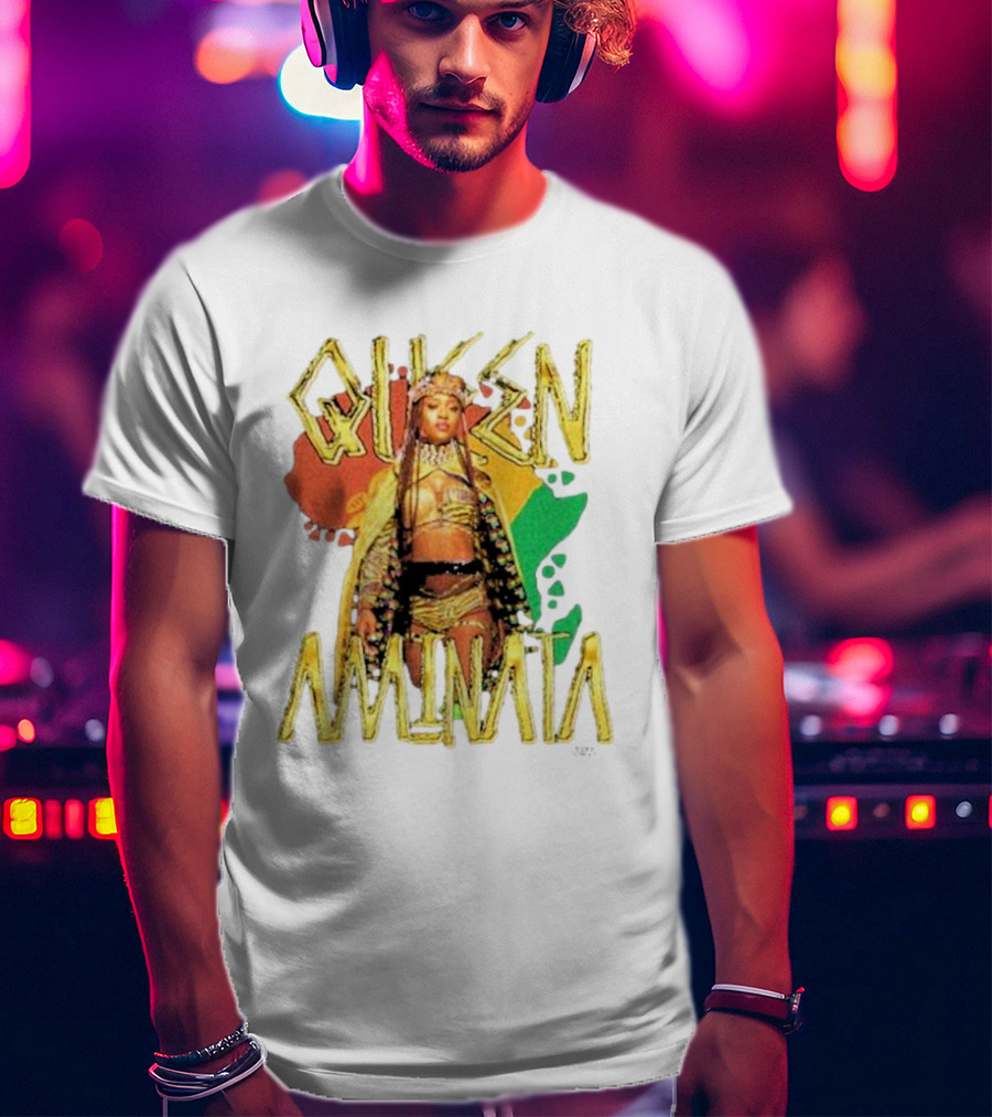 Queen Aminata Royalty Regal Style Fashion Afrocentric Vibes T-Shirt