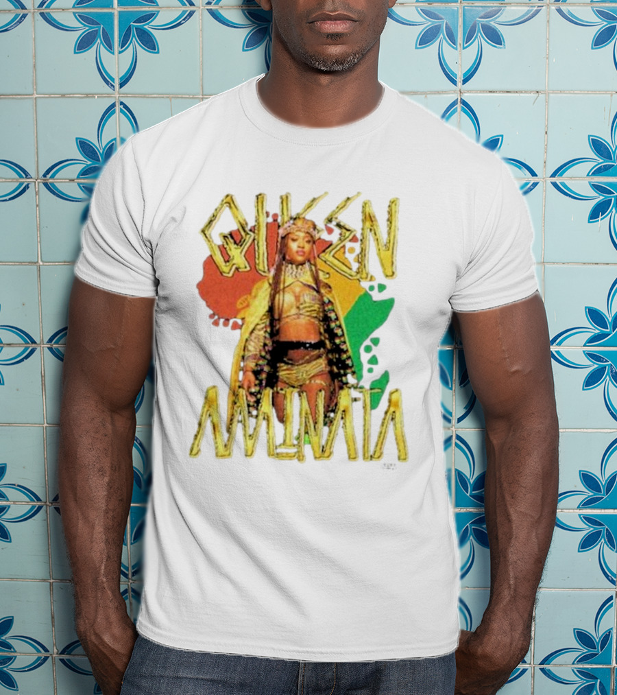 Queen Aminata Royalty Regal Style Fashion Afrocentric Vibes T-Shirt