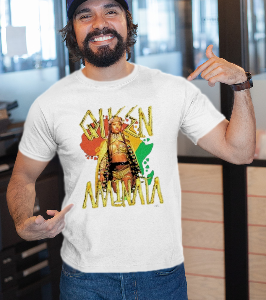 Queen Aminata Royalty Regal Style Fashion Afrocentric Vibes T-Shirt