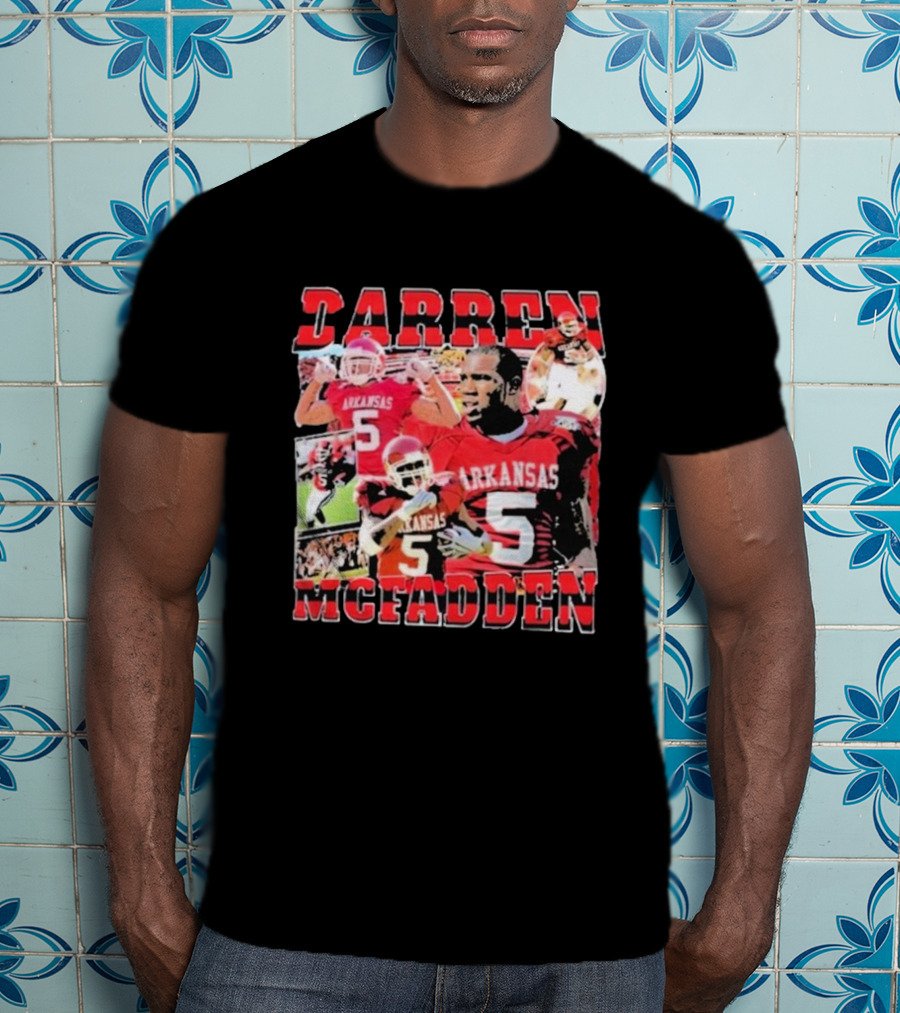 Darren McFadden Arkansas Football Highlights T-Shirt