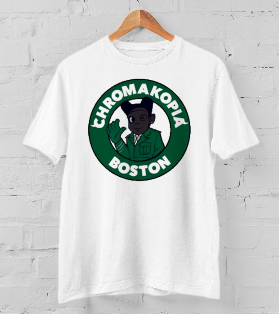 Chromakopia Boston Green Circle Character T-Shirt