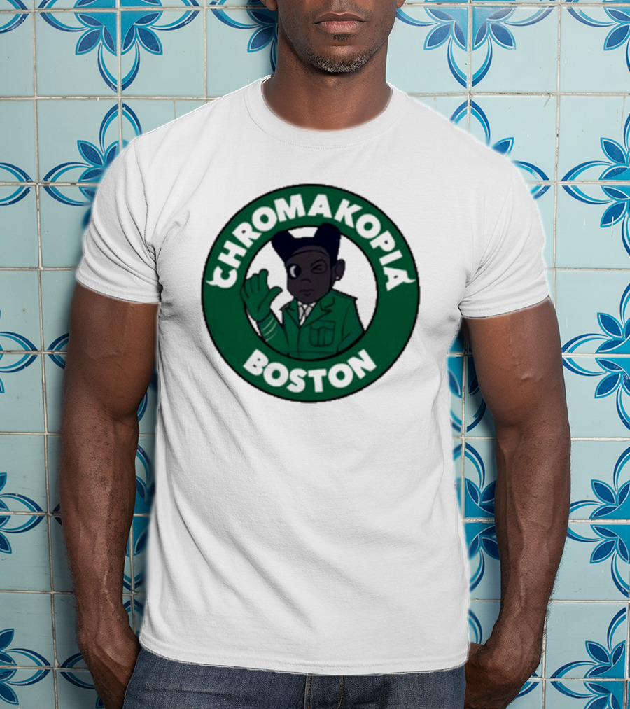 Chromakopia Boston Green Circle Character T-Shirt