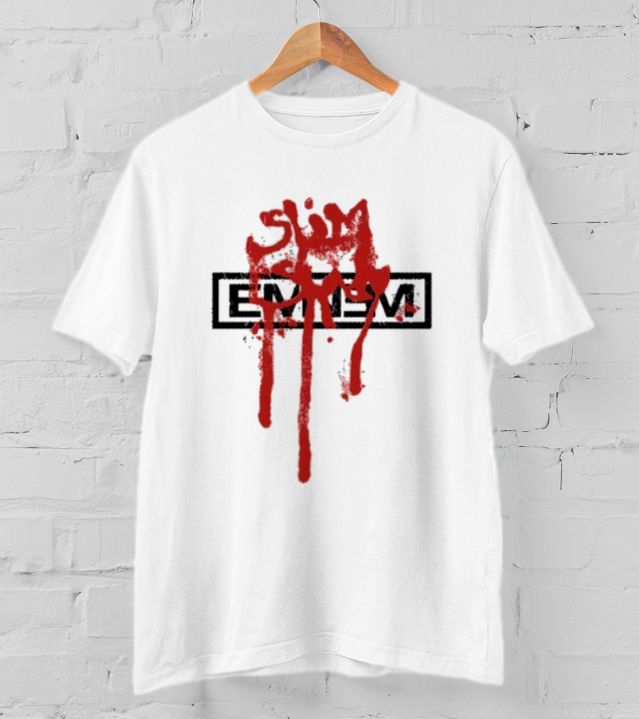Eminem Slim Shady Blood Scrawl Speak Of The Devil Capsule Tdoss T-Shirt