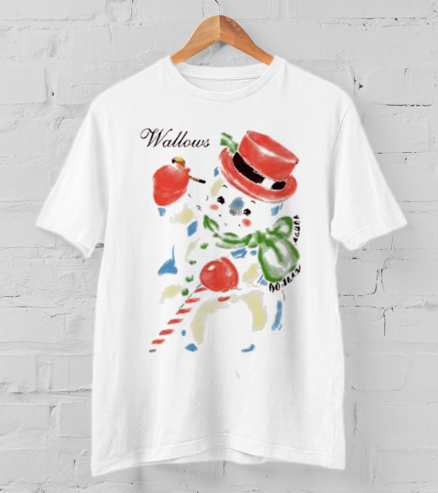 Wallows Snowman Christmas T-Shirt