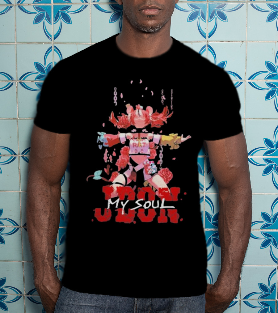 Jdon My Soul R.I.P Art 3E Blossoms Chains T-Shirt