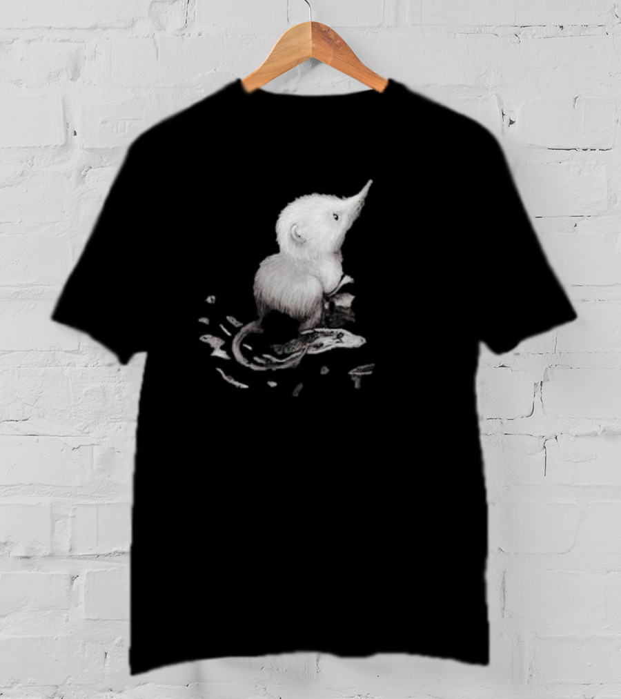 Snowflake Little Shrew Reflection On Water T-Shirt