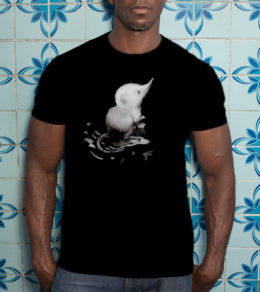 Snowflake Little Shrew Reflection On Water T-Shirt