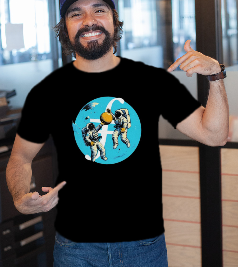 Filecoin ⨎ Astronauts In Space With Cryptocurrency T-Shirt