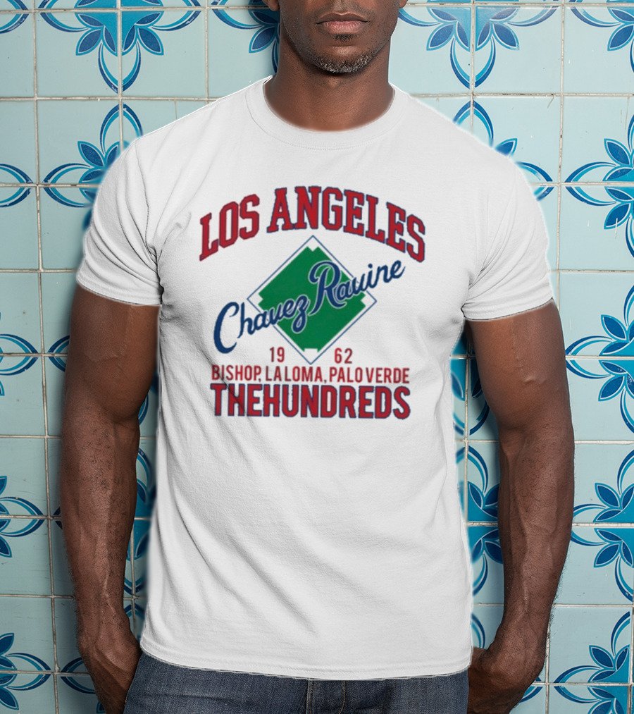 Los Angeles Chavez Ravine 1962 Bishop La Loma Palo Verde The Hundreds T-Shirt