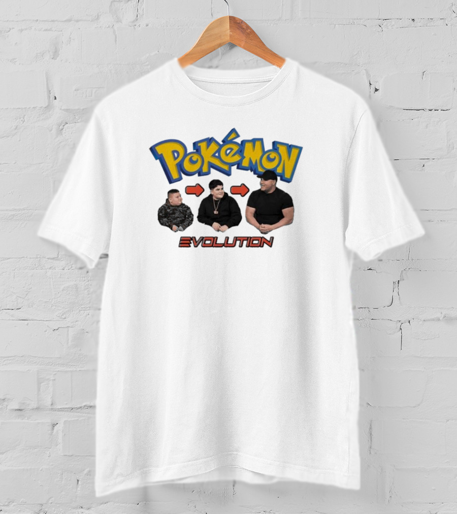 Pokémon Evolution Transformation Journey T-Shirt