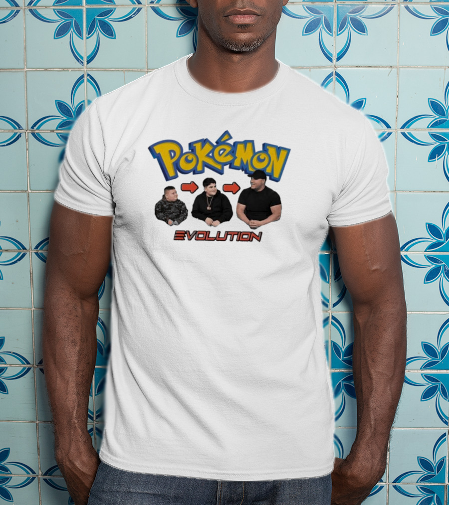 Pokémon Evolution Transformation Journey T-Shirt