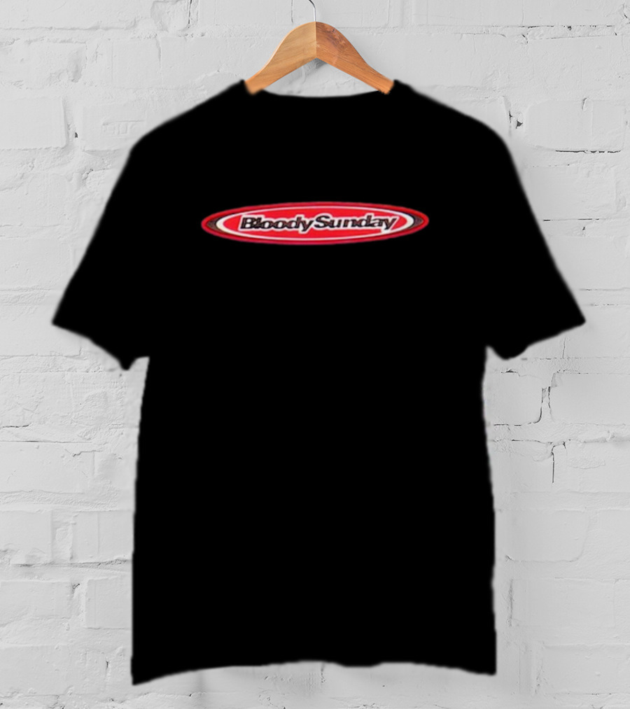 Bloody Sunday Oval Red T-Shirt