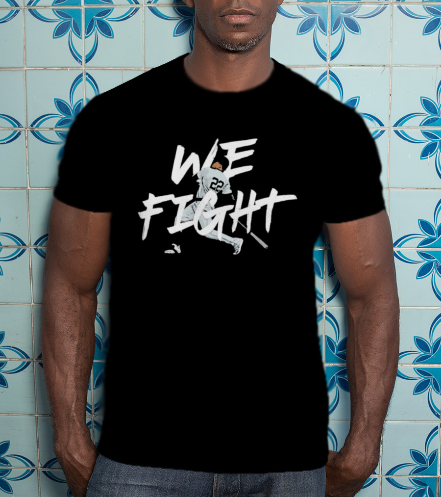We Fight 22 Baseball Swing T-Shirt
