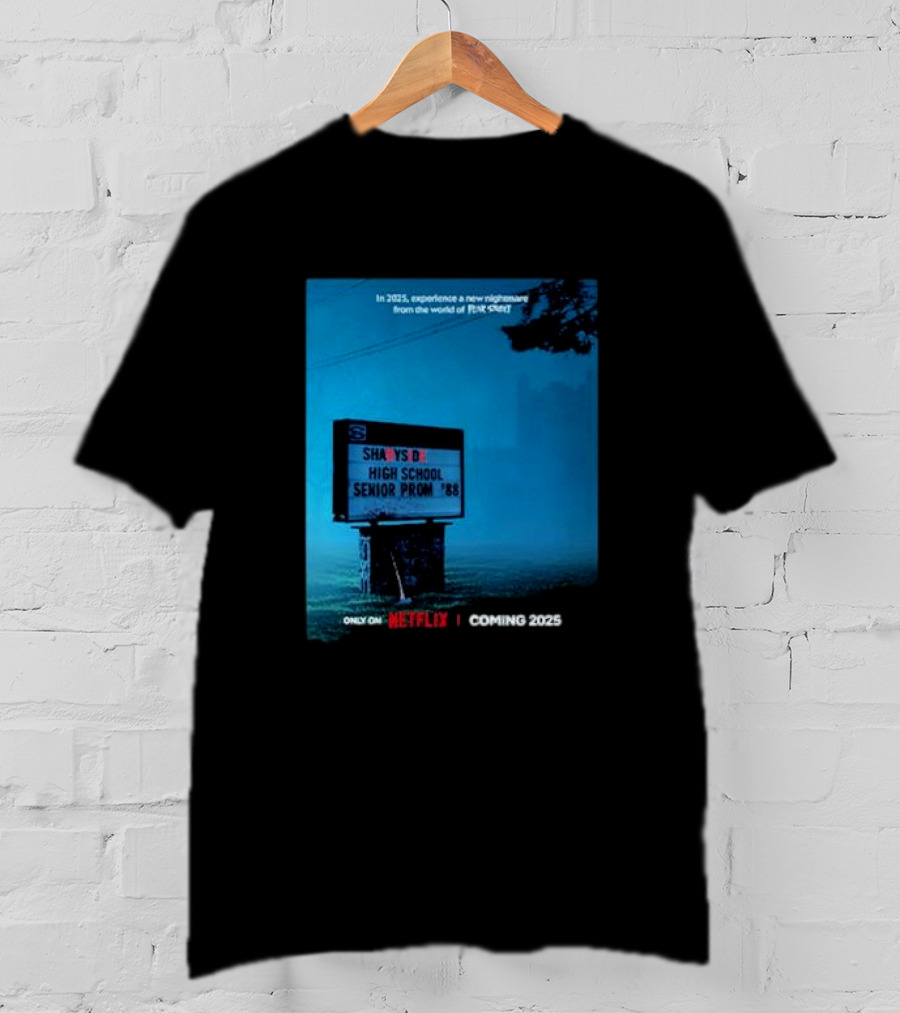 Shadyside High School Senior Prom '88 Netflix Fear Street Coming 2025 T-Shirt